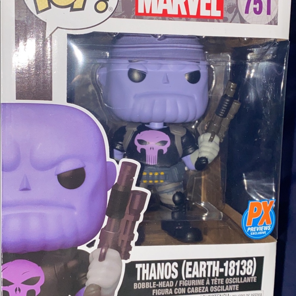 Marvel Thanos Earth-18138 Funko Pop! Vinyl Figure #751